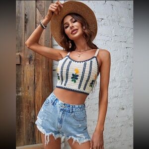 SHEIN | Frenchy Ripped High-Waist Denim Shorts